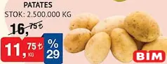 PATATES KG PATATES KG